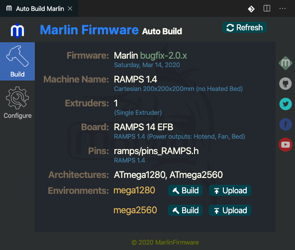 AutoBuild Menu