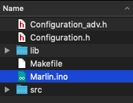 marlin arduino 1.8.5