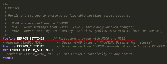 Eeprom Marlin Firmware